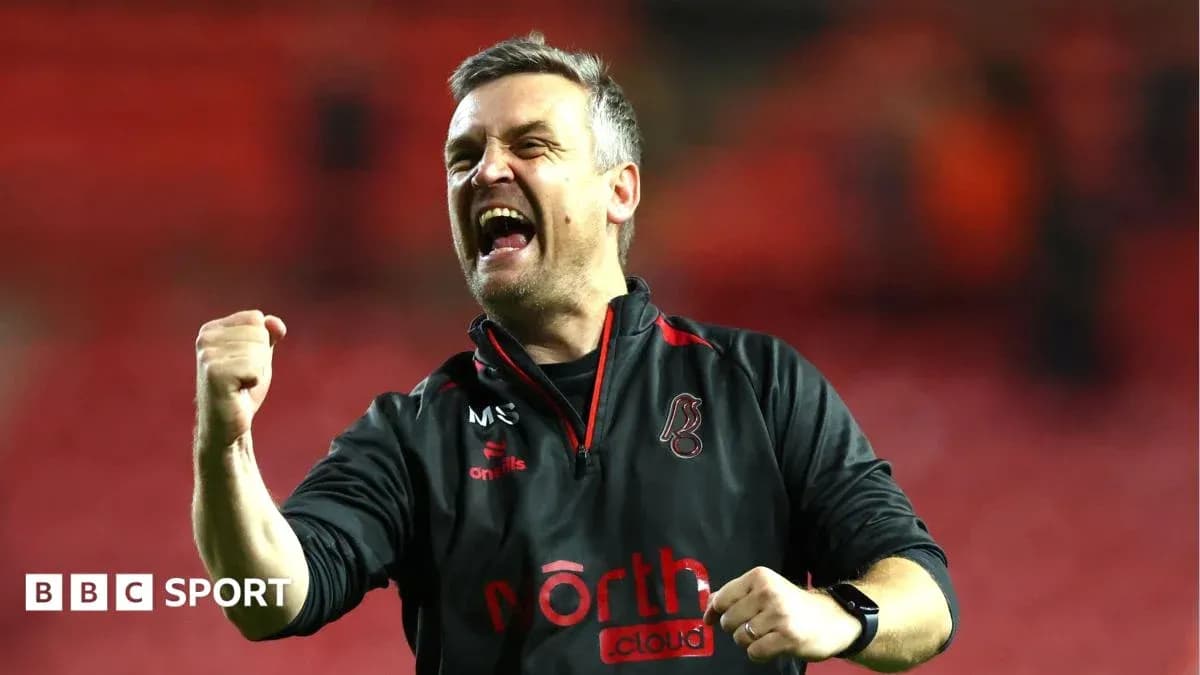 Coach celebrating passionately after a match Coach celebrating passionately after a match