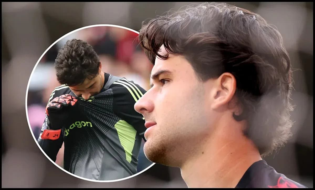 Goalkeeper preparing for match in training gear Goalkeeper preparing for match in training gear