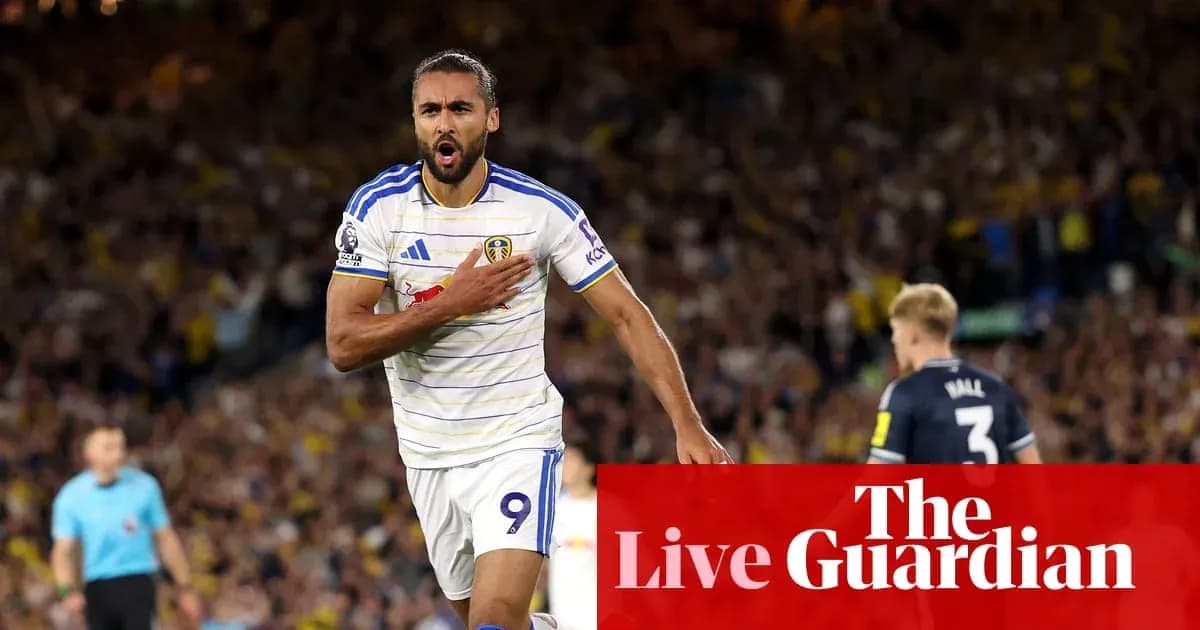 Player celebrating a goal for Leeds United Player celebrating a goal for Leeds United