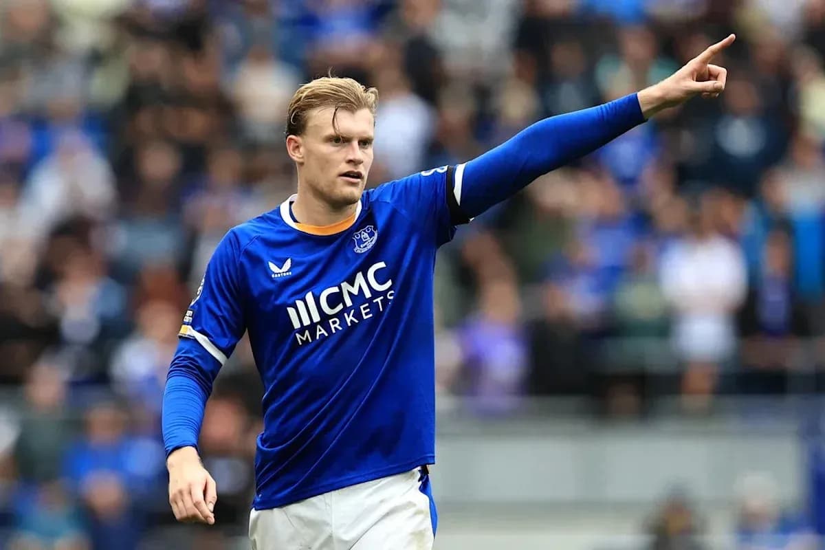 Player in blue jersey gesturing during match Player in blue jersey gesturing during match