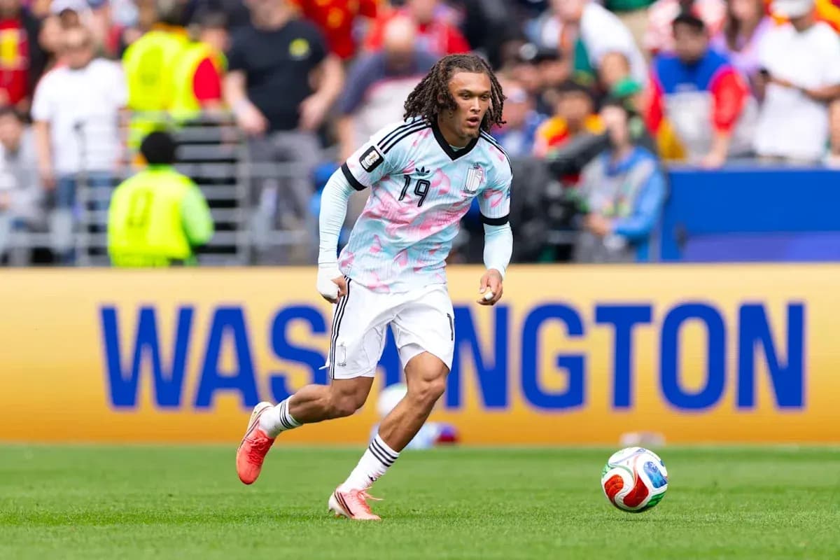 Player in action during soccer match in Washington Player in action during soccer match in Washington