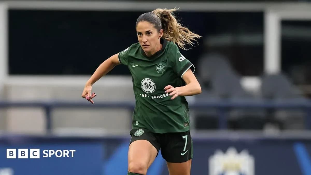 Player in green kit running on the field Player in green kit running on the field
