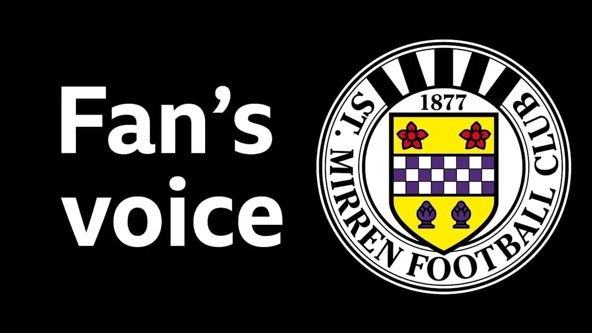 St. Mirren Football Club logo with text St. Mirren Football Club logo with text