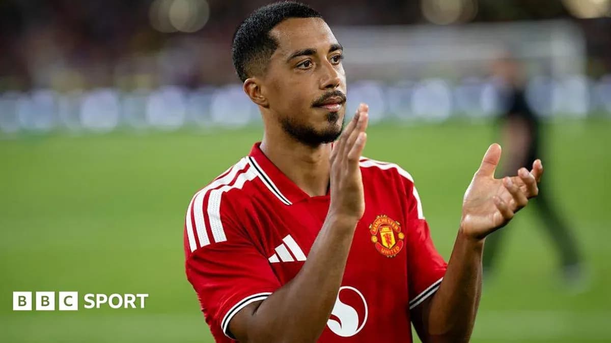 Player applauding fans after the match Player applauding fans after the match