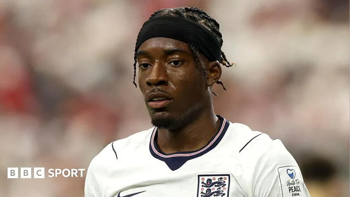 Player wearing England jersey during match Player wearing England jersey during match
