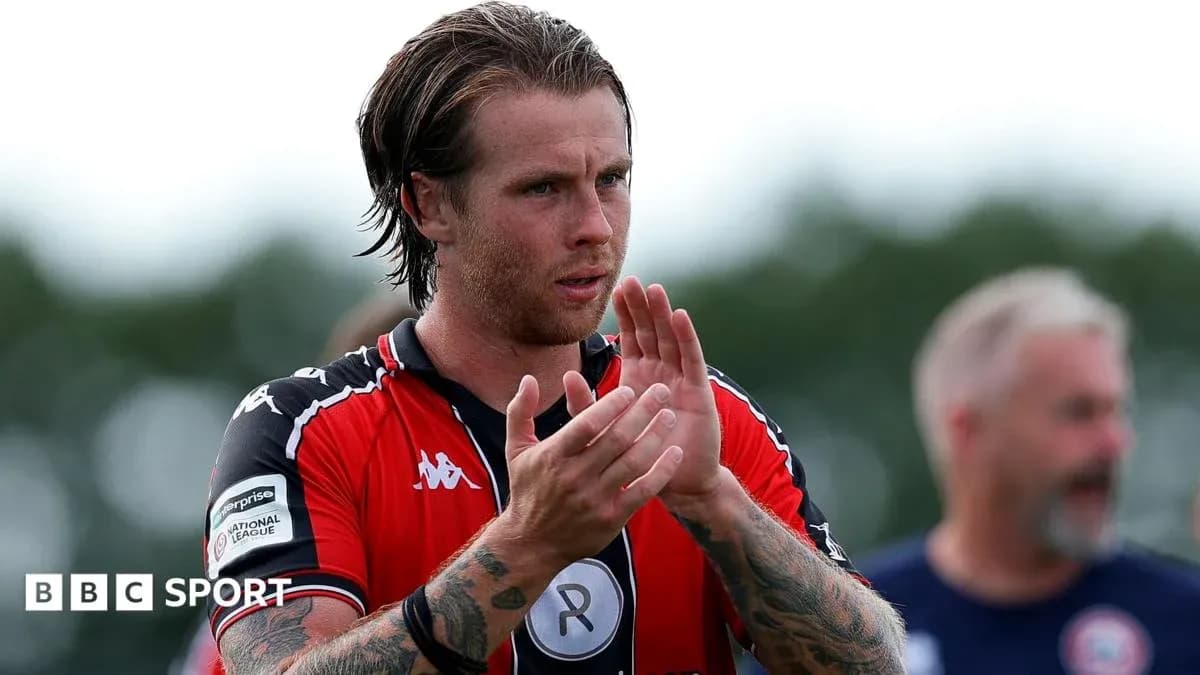 Player applauding fans after a match Player applauding fans after a match