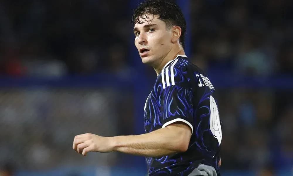 Player in action during a football match Player in action during a football match