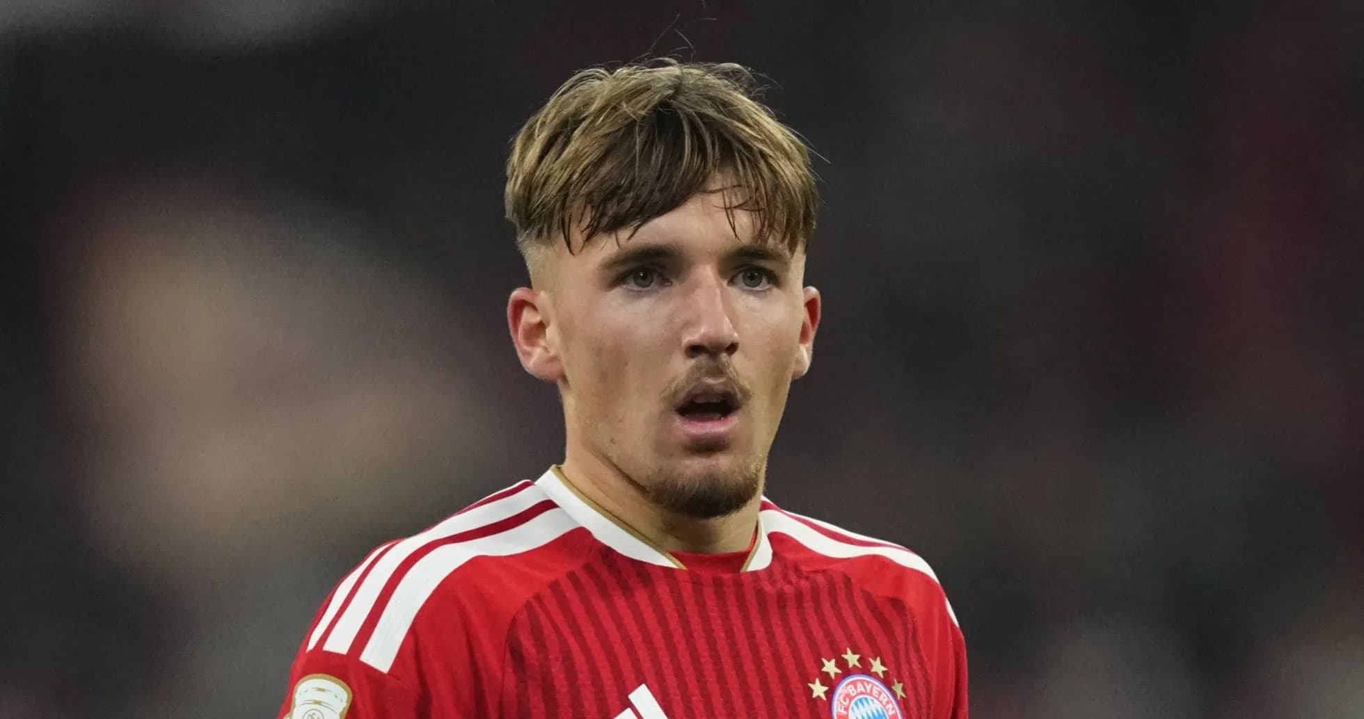 Player in Bayern Munich kit during match Player in Bayern Munich kit during match