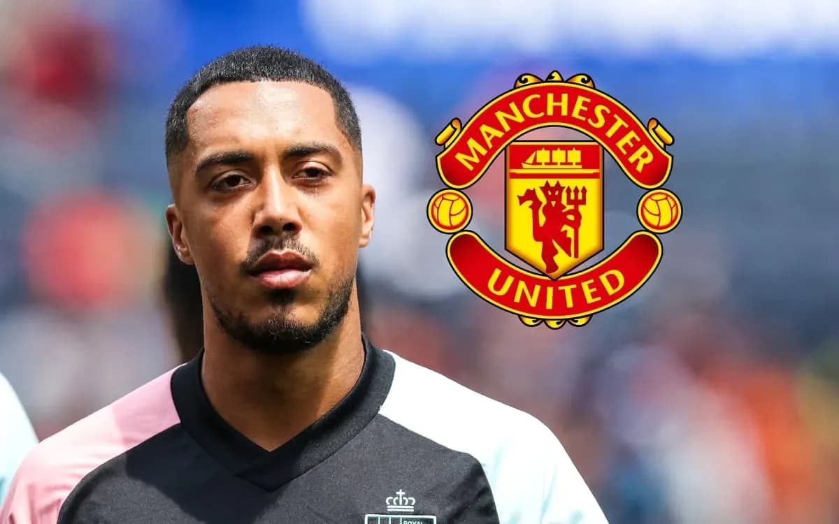 Player in Manchester United kit before a match Player in Manchester United kit before a match