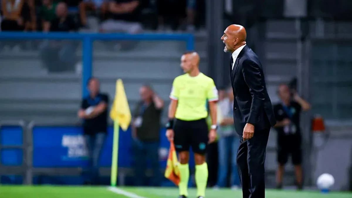 Coach shouting on the sidelines during a match Coach shouting on the sidelines during a match