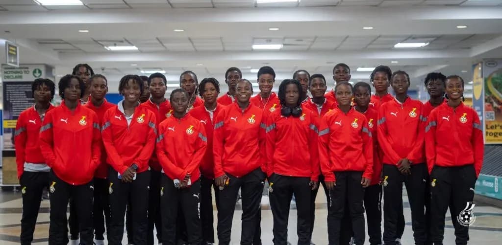 Ghana women's national football team group photo Ghana women's national football team group photo