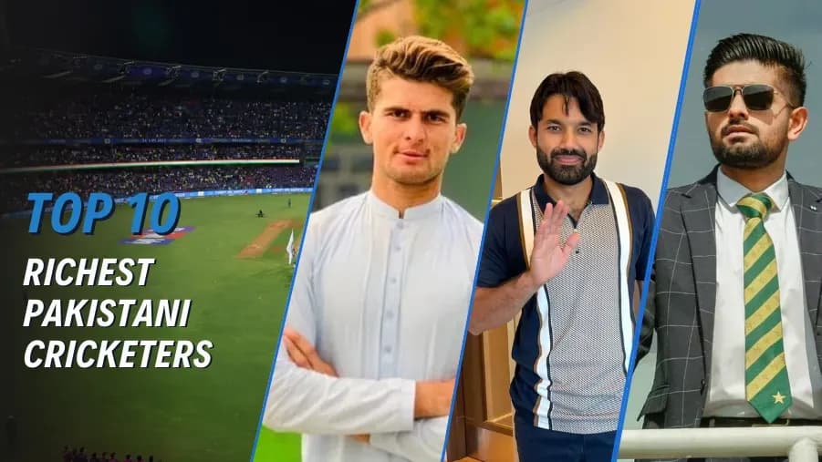 Top 10 Wealthiest Pakistani Cricketers in 2026 Top 10 Wealthiest Pakistani Cricketers in 2026
