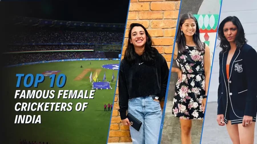 Top 10 Most Popular Indian Women Cricketers in 2026 Top 10 Most Popular Indian Women Cricketers in 2026