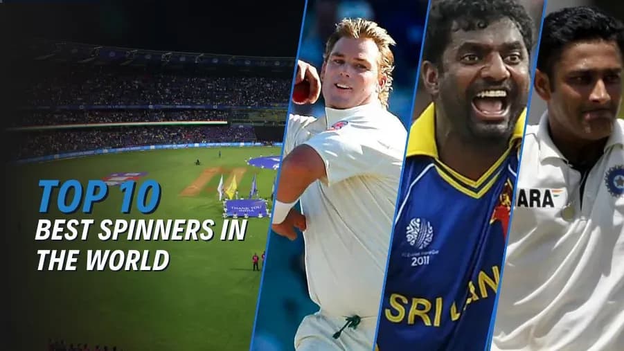 Top 10 Best Spinners in Cricket History and Today (2026 Rankings) Top 10 Best Spinners in Cricket History and Today (2026 Rankings)