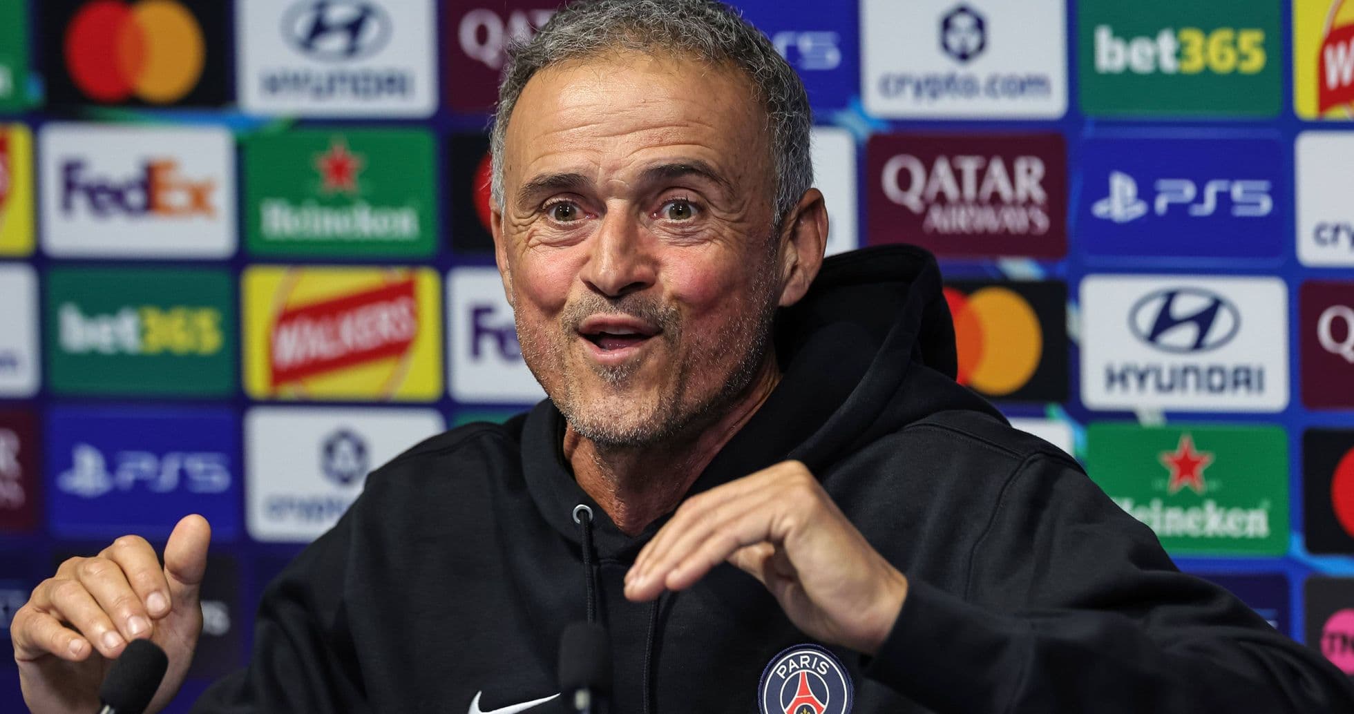 Luis Enrique Urges PSG to Equal Real Madrid's Champions League Threepeat Luis Enrique Urges PSG to Equal Real Madrid's Champions League Threepeat