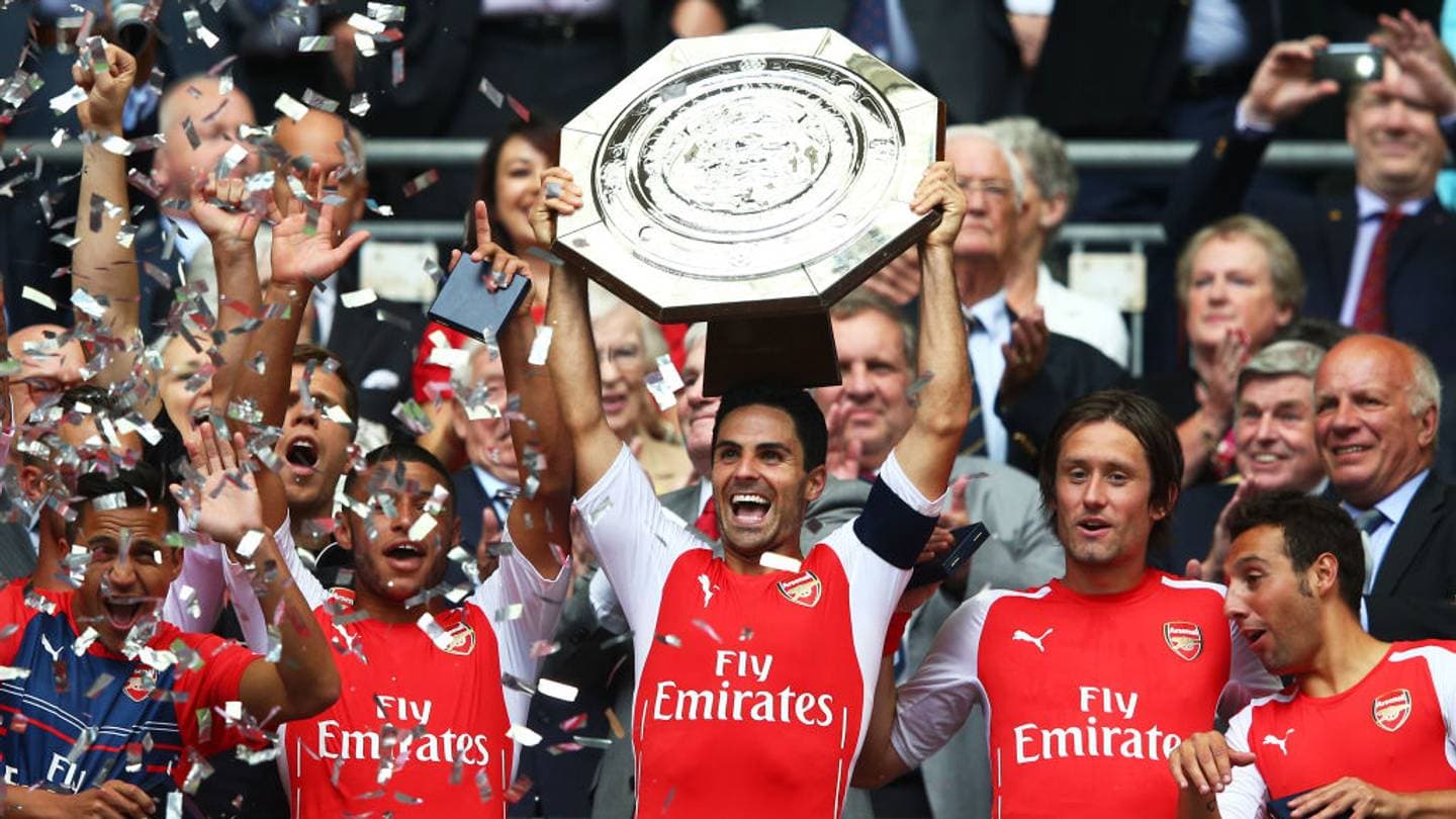 Arsenal's Premier League Outcomes After Each Community Shield Win Arsenal's Premier League Outcomes After Each Community Shield Win
