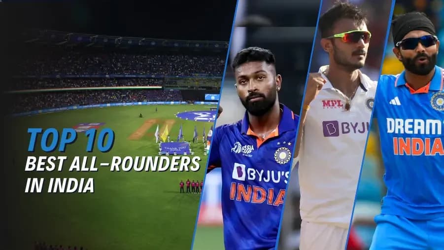Top 10 Indian All-Rounders in 2025 – Current Rankings and Career Highlights Top 10 Indian All-Rounders in 2025 – Current Rankings and Career Highlights