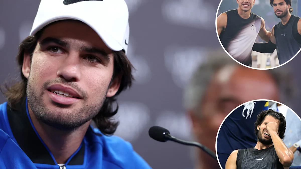 Carlos Alcaraz Frustrated Over 3:30 a.m. US Open Finish Carlos Alcaraz Frustrated Over 3:30 a.m. US Open Finish