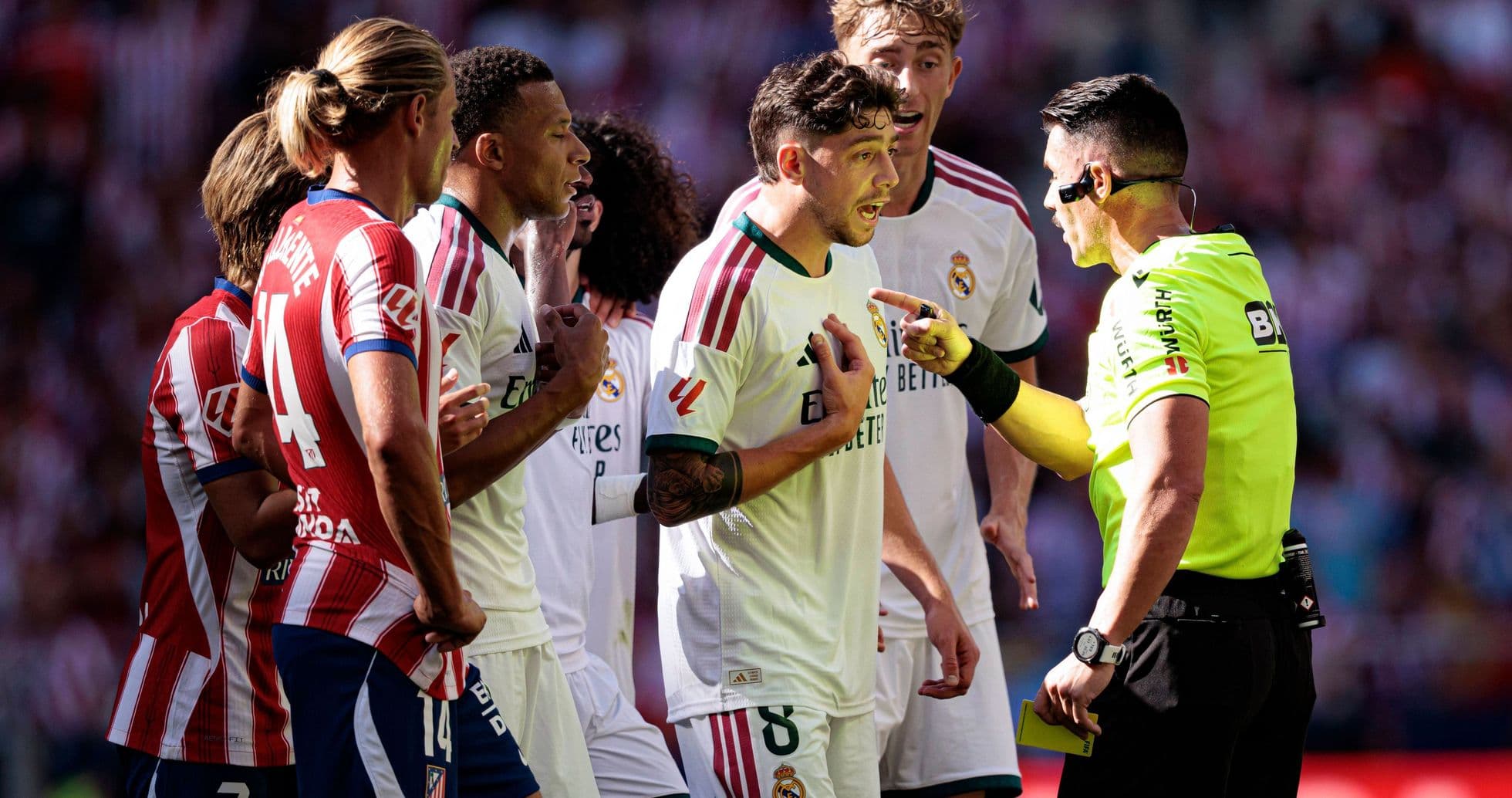 Real Madrid TV Blasts Referee After Atletico Derby Loss, Questions La Liga Officiating Real Madrid TV Blasts Referee After Atletico Derby Loss, Questions La Liga Officiating